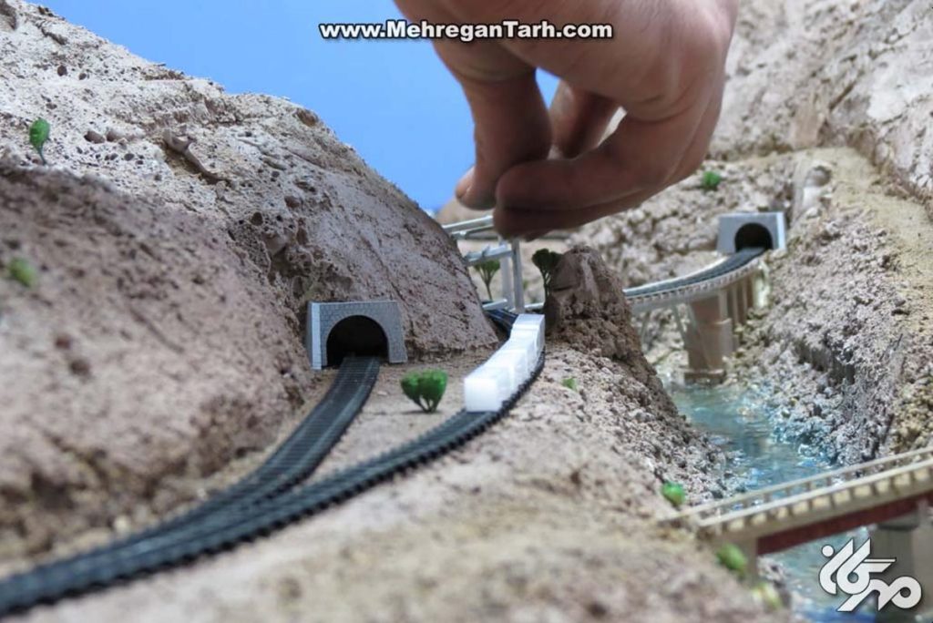 ماکت سازی ماکت واریانت دوم تله زنگ توسط مهرگان طرح