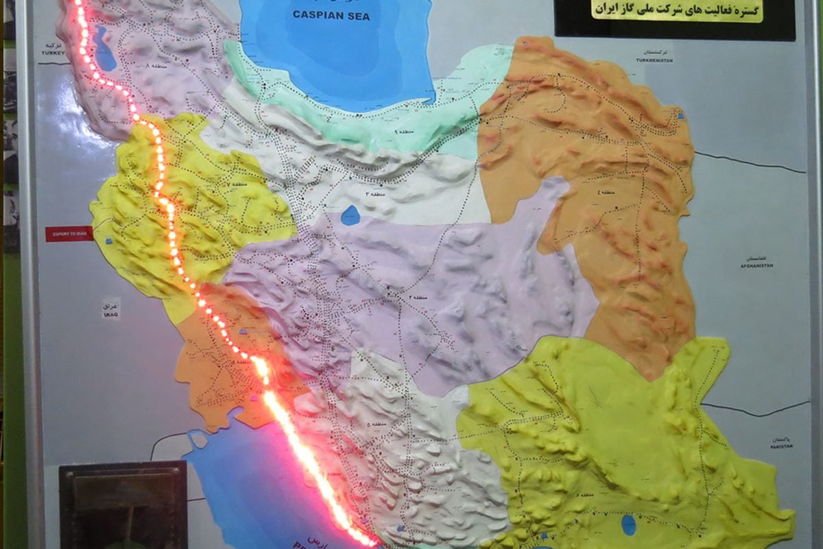 ماکت سازی ماکت گستره فعالیت های شرکت ملی گاز توسط مهرگان طرح