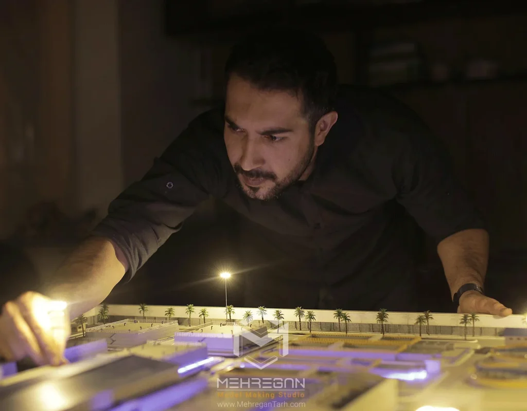 ماکت کارخانه فولاد جهان آرا اروند